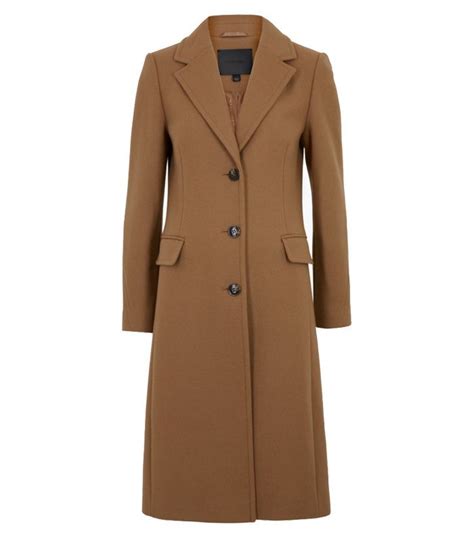 Wool Tailored Coat in Brisk 